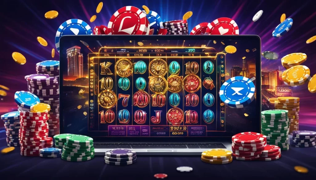 Giao diện hướng dẫn chơi slot game